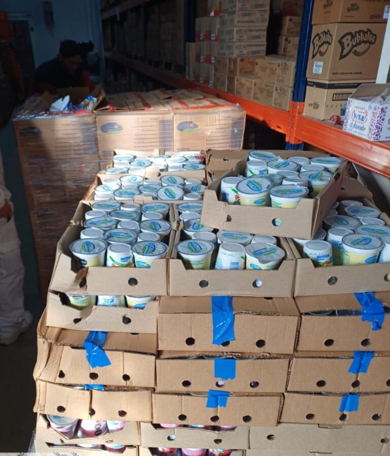 Secuestraron más de dos toneladas de lácteos en mal estado por falta de frío