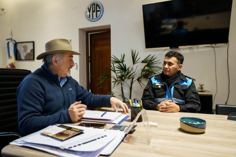 Othar recibió al jefe de la Unidad Regional Comodoro Rivadavia