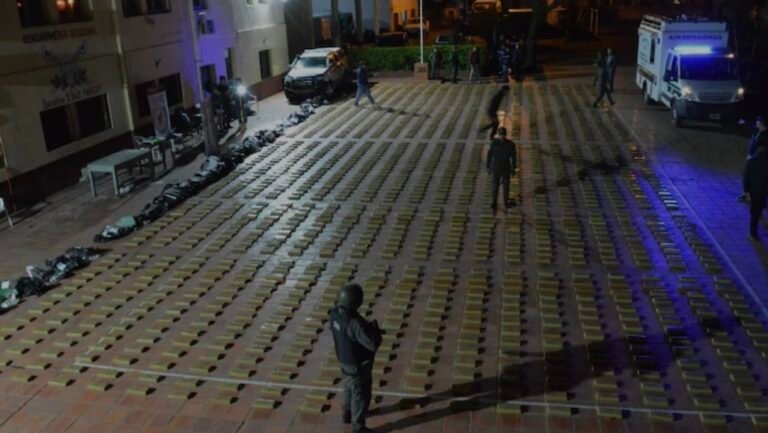 Interceptaron un camión que se dirigía a Chile con una tonelada y media de marihuana