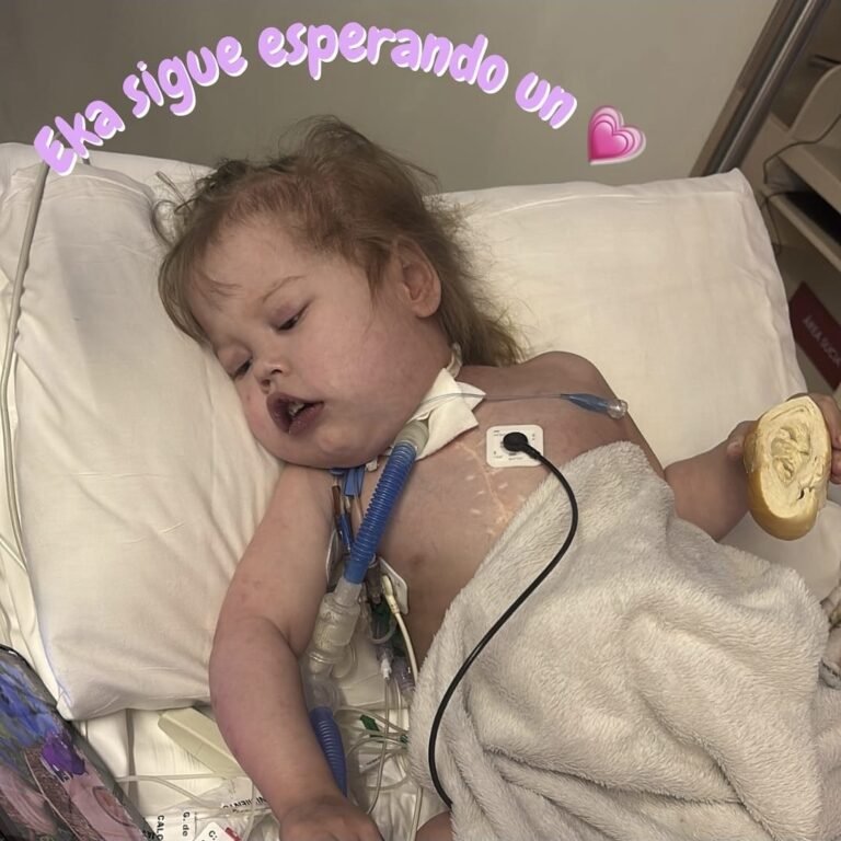 Ekatherina lleva un año esperando un corazón: piden ayuda para costear su tratamiento