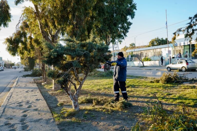 Continúan los trabajos de reacondicionamiento de espacios públicos