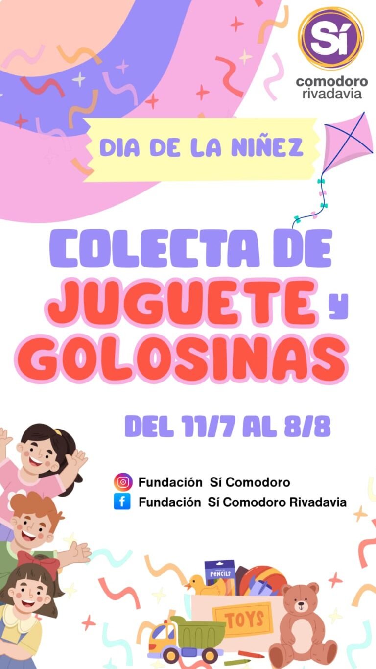 Fundación Sí inicia su Colecta de Golosinas y Juguetes 2025