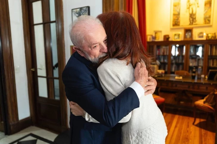 Cristina Kirchner se reunió con Lula Da Silva