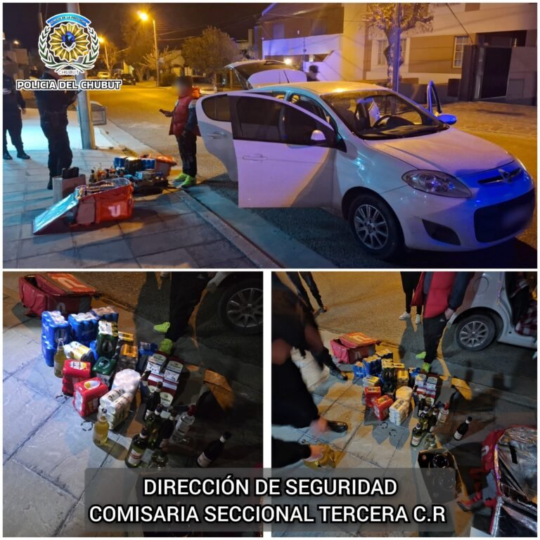 Le secuestraron bebidas alcohólicas a un hombre que realizaba delivery