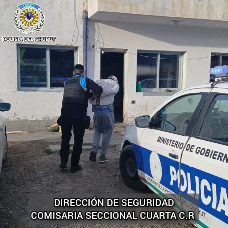 Un hombre atrapó y redujo al ladrón que ingresó a la casa de su madre