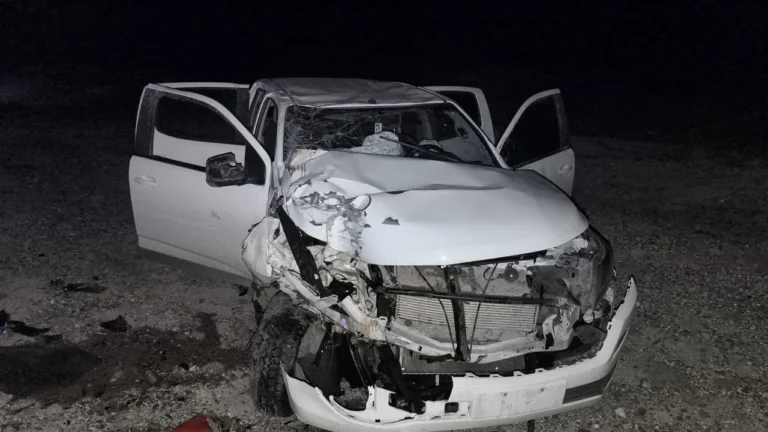 Un diputado provincial protagonizó un vuelco en Ruta 3