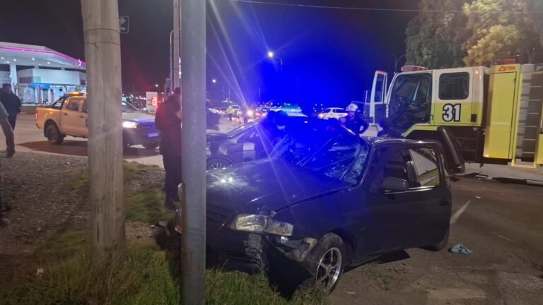 Quedó detenido el conductor del Gol tras el accidente trágico sobre Yrigoyen