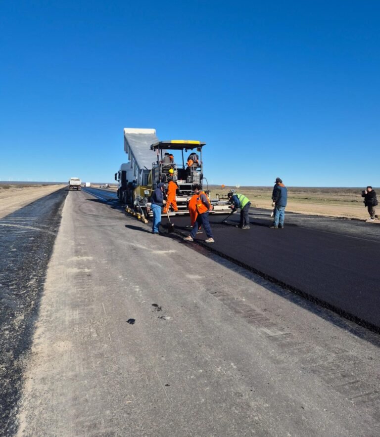 Avanzan con la finalización de la Doble Vía Trelew-Puerto Madryn