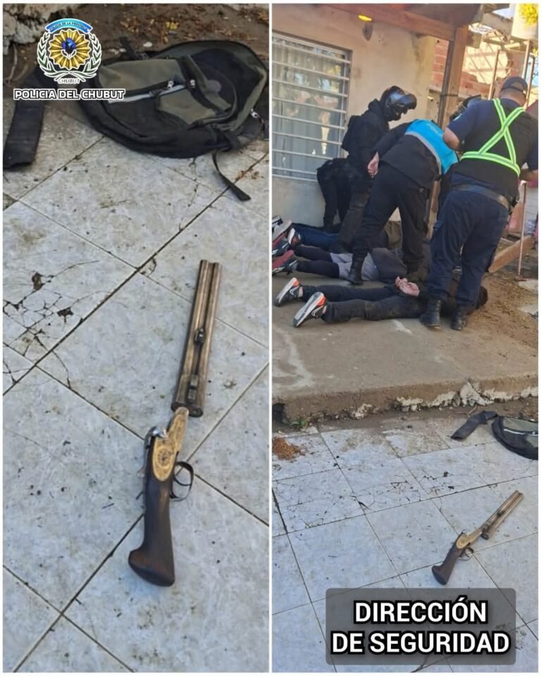 Cuatro hombres armados ingresaron a una vivienda y agredieron a los ocupantes para robarles