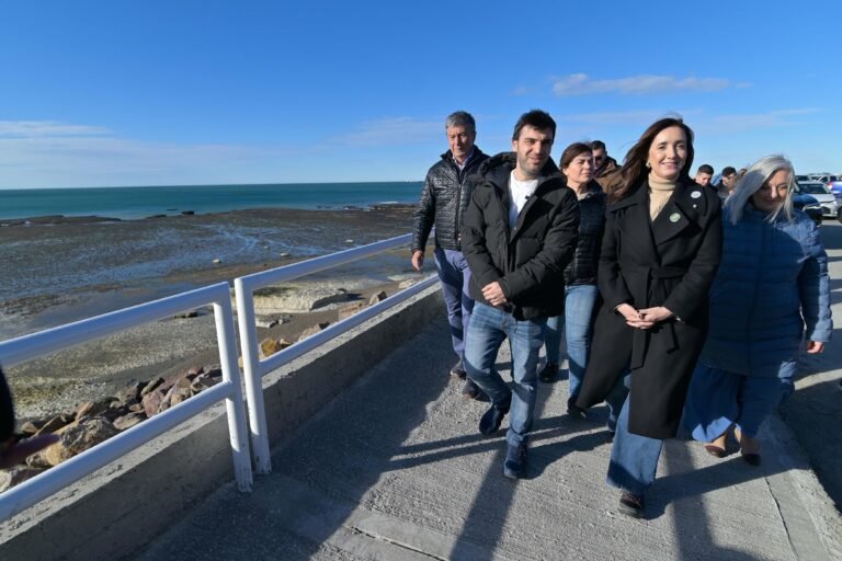 Después de más de 10 años, inauguraron el Muro de Contención Costero en el Hospital Alvear