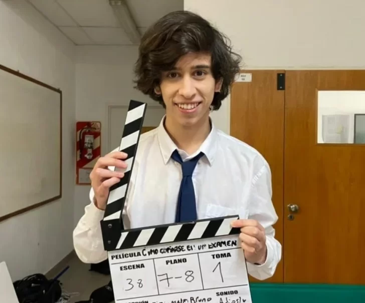 Bruno Rondini, el actor comodorense que debutará con Guillermo Francella en la película Homo Argentum