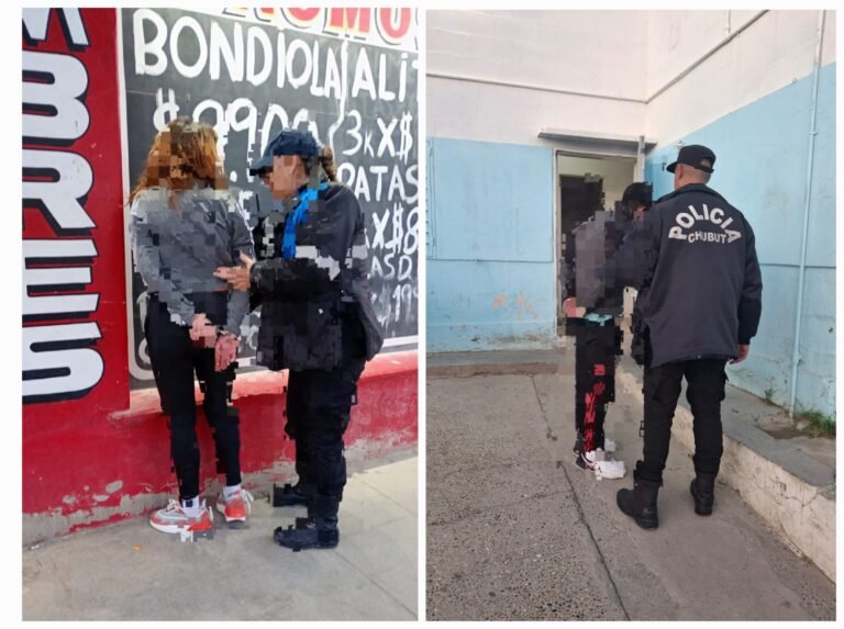 Amenazaron a un comerciante y dañaron un ventanal