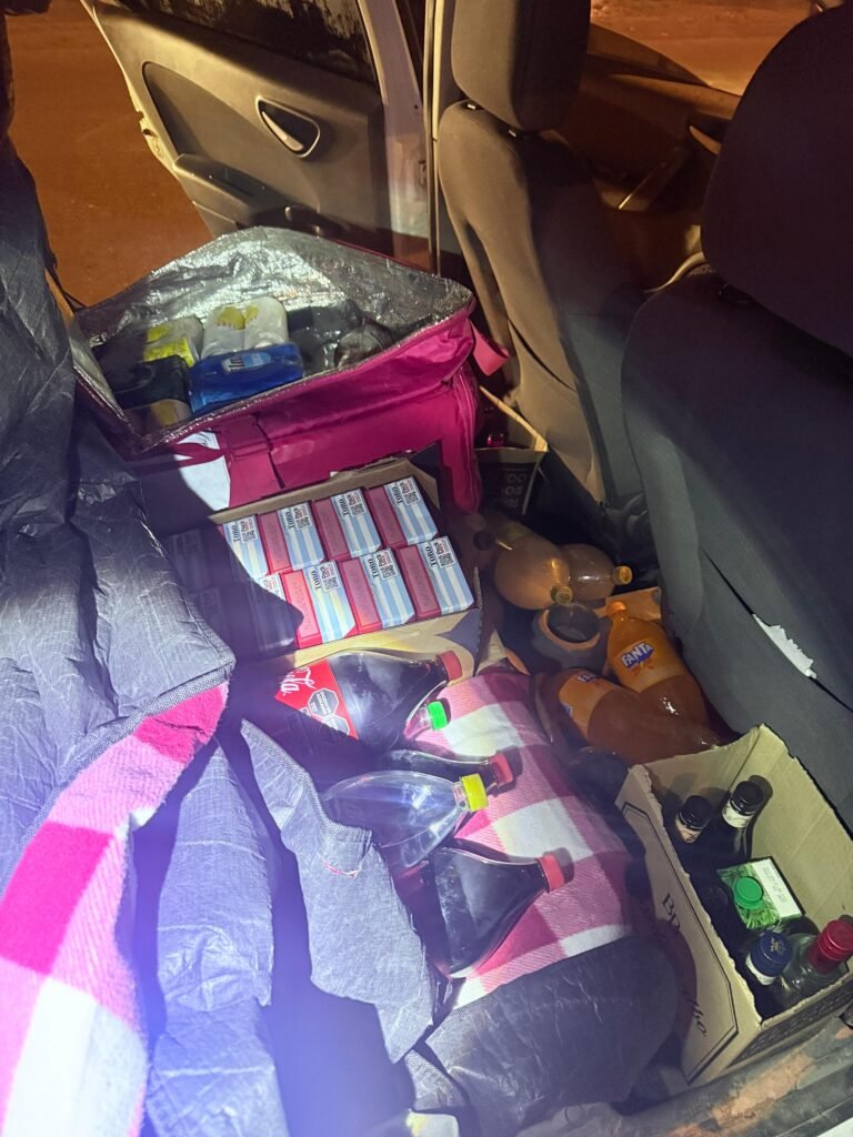 Hacía delivery de bebidas alcohólicas y le secuestraron toda la mercadería