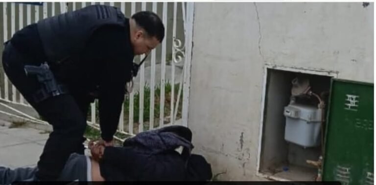 Lo sorprendieron intentando robar un medidor de gas