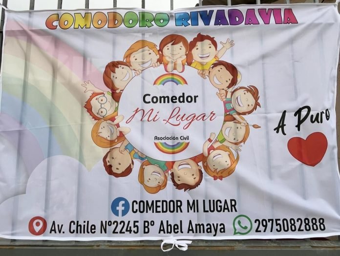 El Comedor Mi Lugar invita a apadrinar a un niño con un par de zapatillas nuevas