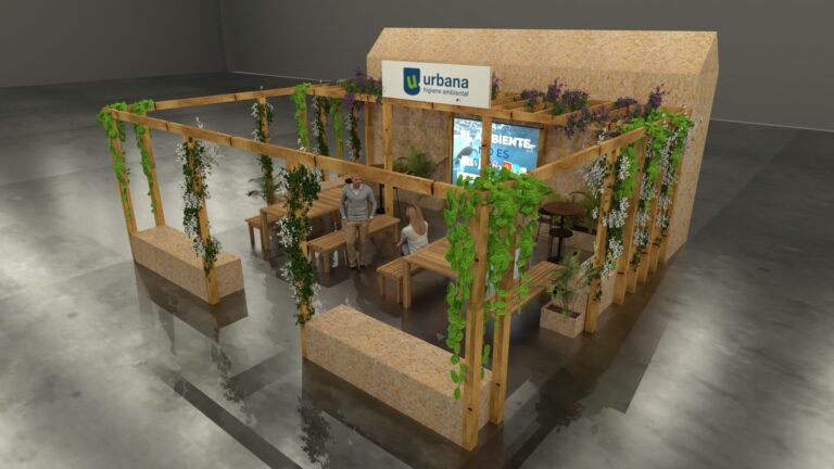 Urbana participará en la 11° Expo Industrial con un stand 100% reciclado