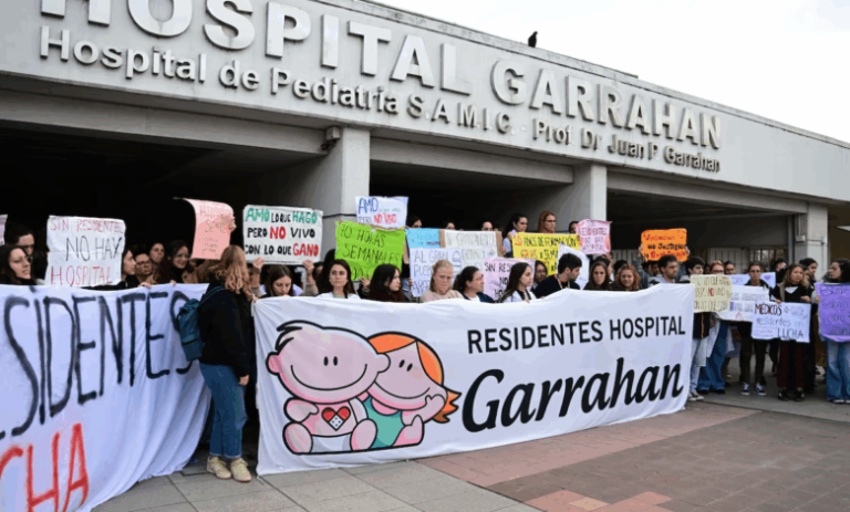 Milei vetó la Emergencia en el Garrahan y los trabajadores convocan a un nuevo paro