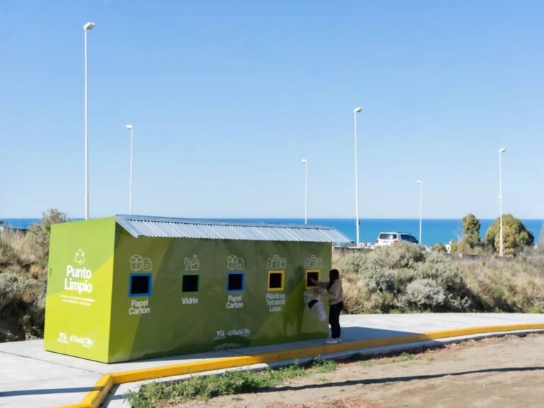 Rada Tilly cuenta con un nuevo Punto Limpio para reciclaje de residuos