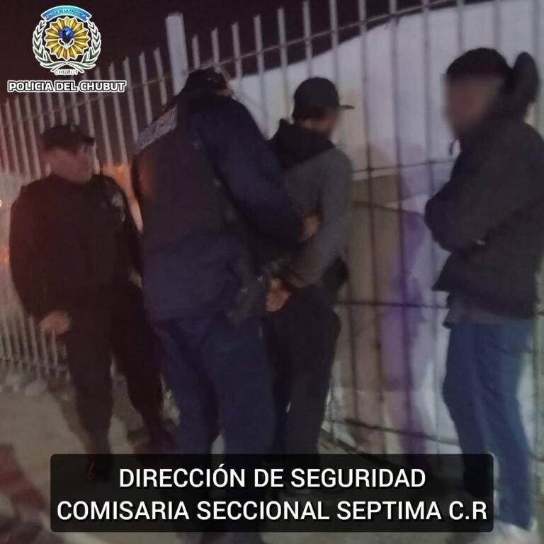 Quiso escapar de la policía y descubrieron que era un prófugo de Trelew