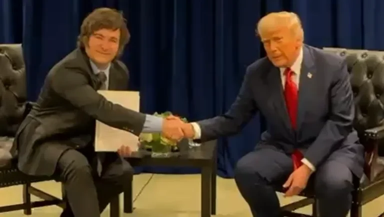 Milei se reunió con Trump para cerrar la ayuda del Tesoro de Estados Unidos