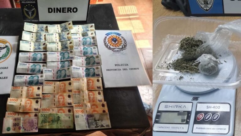 Operativo por narcomenudeo: vendían droga a metros de una escuela