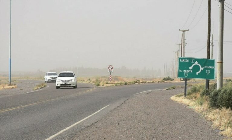 Circular con extrema precaución en RN 3 y RN 26 por vientos fuertes y baja visibilidad