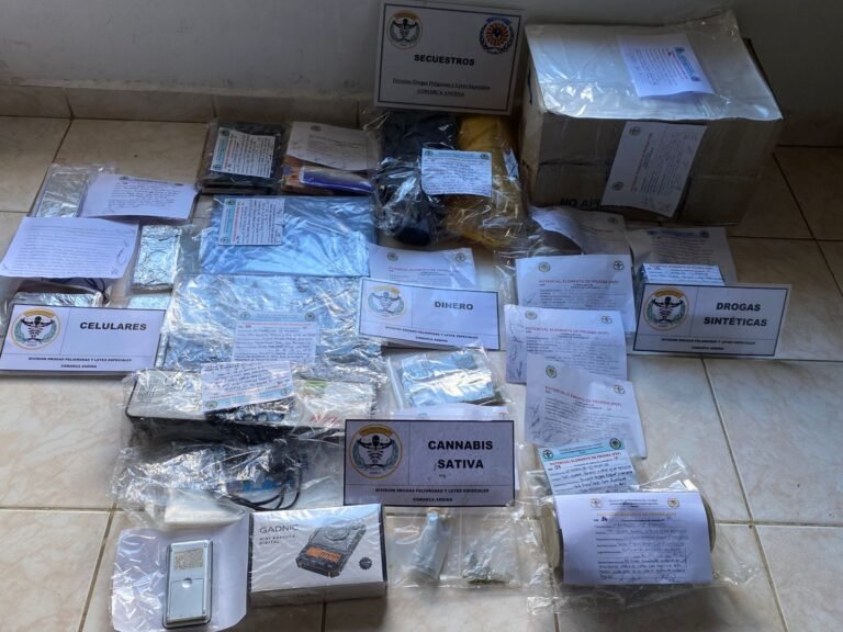 “Operativo Sueño Ácido”: Desbaratan una red de distribución de drogas sintéticas y marihuana