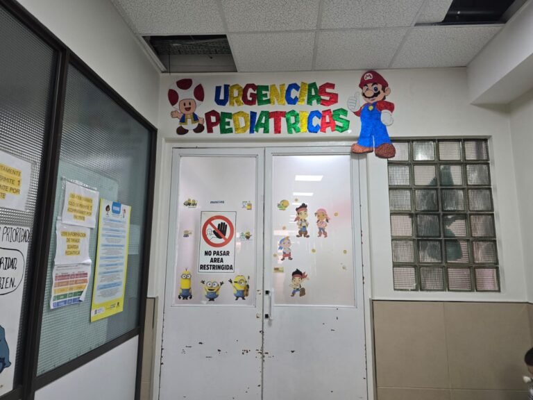 “Hay mucha demanda, los cuadros respiratorios y gastrointestinales son los más frecuentes”