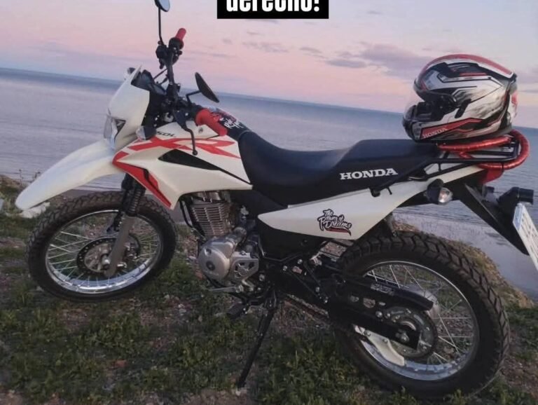 Le robaron la moto afuera de su patio y pide ayuda para recuperarla