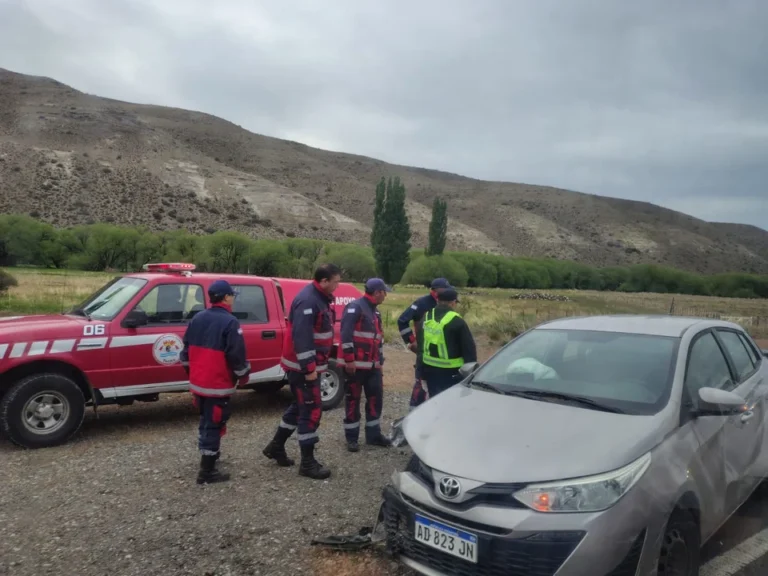 Se quedó dormida al volante y chocó contra un guardarrail
