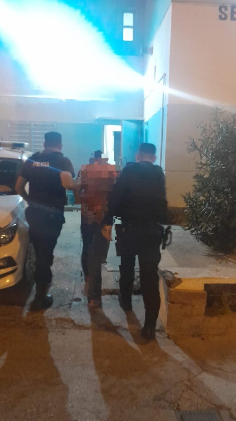 Intentó sacarle la cartera y el celular a una mujer, lo detuvieron tras darse a la fuga