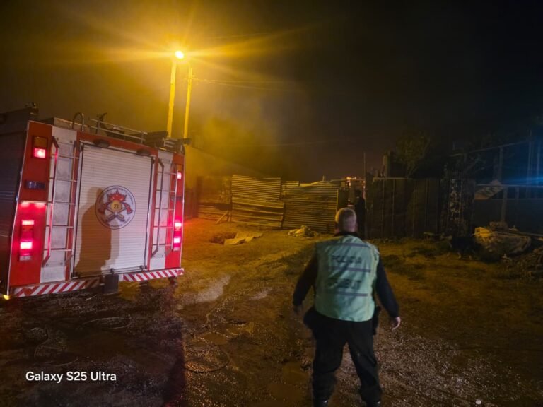 Una conexión clandestina habría provocado el incendio de una vivienda del Cordón Forestal