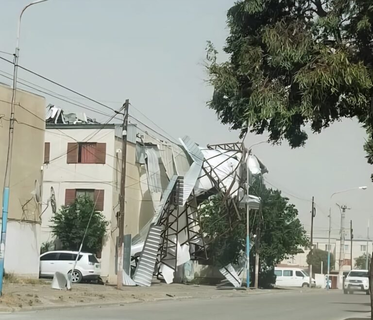 La ráfaga más fuerte del temporal alcanzó los 150 km/h