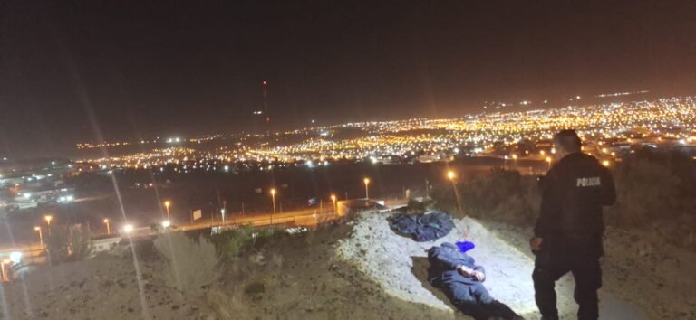 Quiso entrar a una empresa, escapó a otra y terminó detenido en el cerro