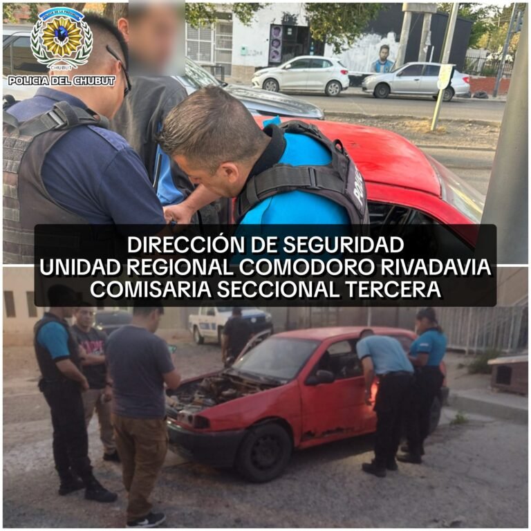 Atraparon a un conductor que habría actuado en un hecho delictivo y circulaba con un vehículo adulterado