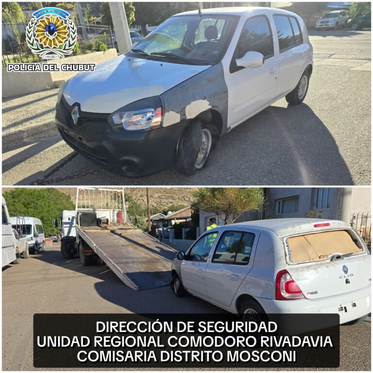 Auto sin documentación y con pedido de secuestro fue interceptado en Saavedra