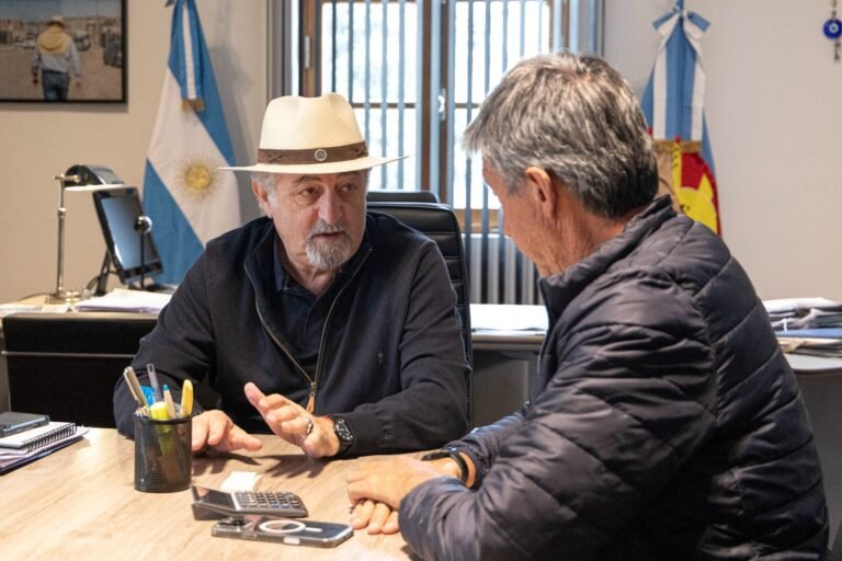 Othar se reunió con el vicegobernador para avanzar en la construcción de un nuevo acueducto