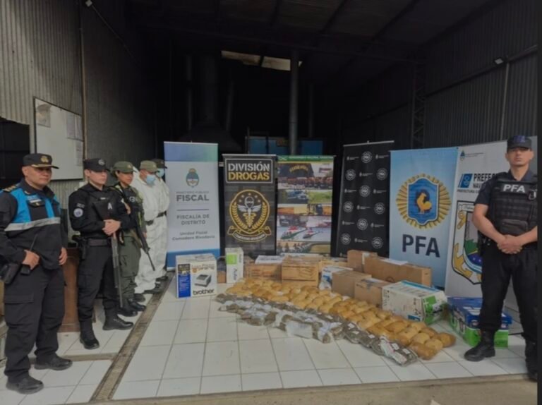 Incineraron más de 65 kilos de droga secuestrada en causas federales en Comodoro