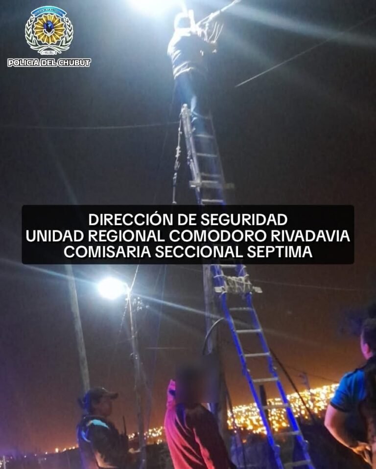 Intentó colgarse de la luz y fue sorprendido por la Policía: tenía pedido de captura