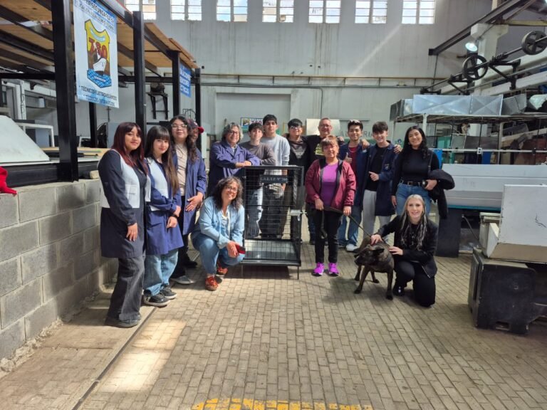 Estudiantes de la ex ENET N°2 realizaron una jaula trampa para la castración animal