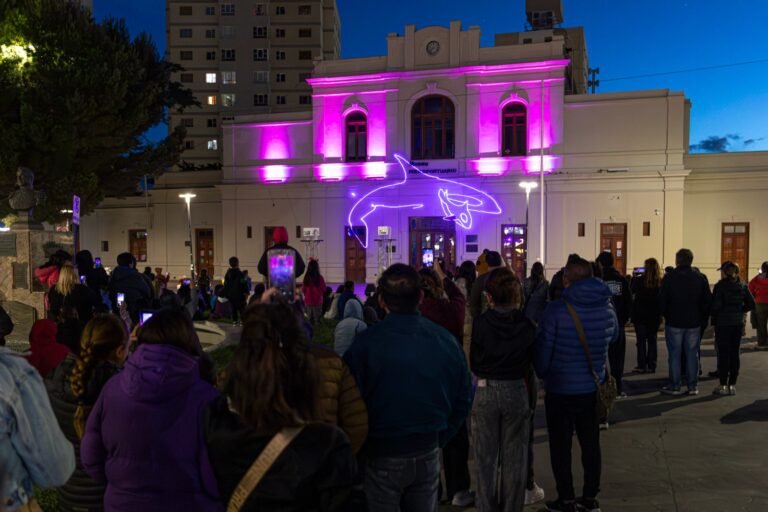 El show lumínico del Museo Ferroportuario iluminará las noches previas a Navidad