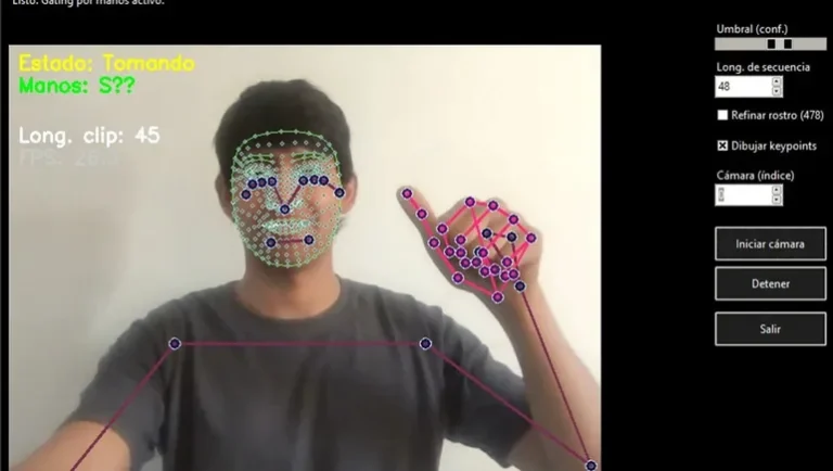 Estudiantes de la UNPSJB crearon una app que traduce lengua de señas en tiempo real