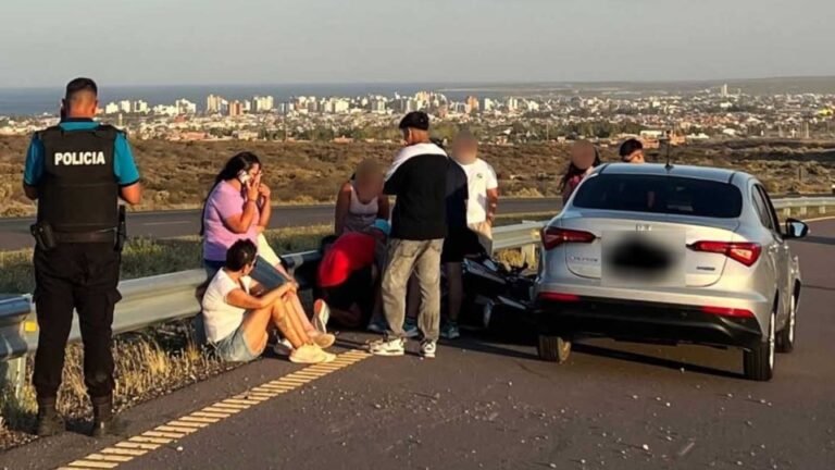 Accidente en Ruta 3: embistió a dos motociclistas brasileños y se dio a la fuga