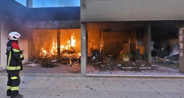 Seguirán presos los condenados por incendiar edificios públicos en una protesta