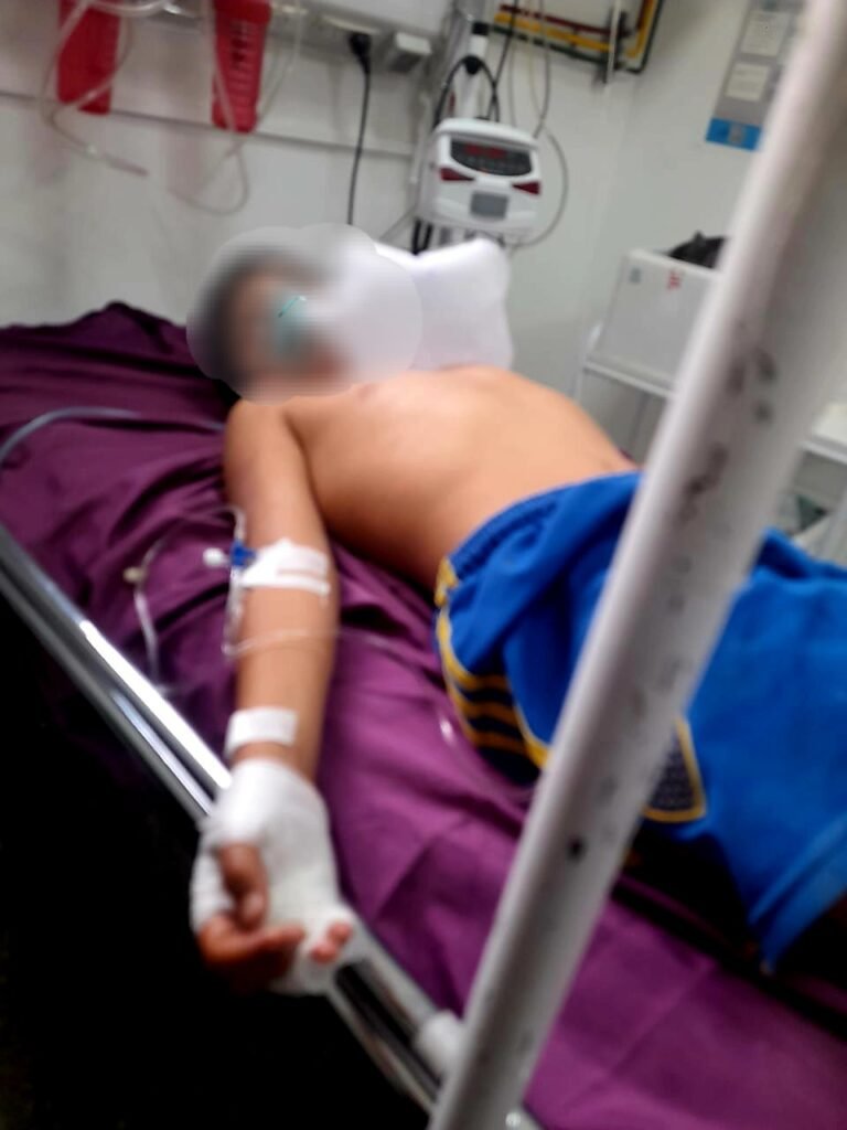 “Volvió a nacer”: Eidan sobrevivió milagrosamente a una descarga eléctrica en su vivienda