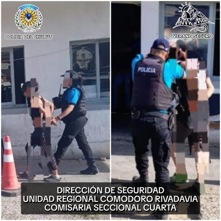 Robo frustrado en el Ceferino: una mujer hacía de campana mientras dos hombres sustraían una bicicleta