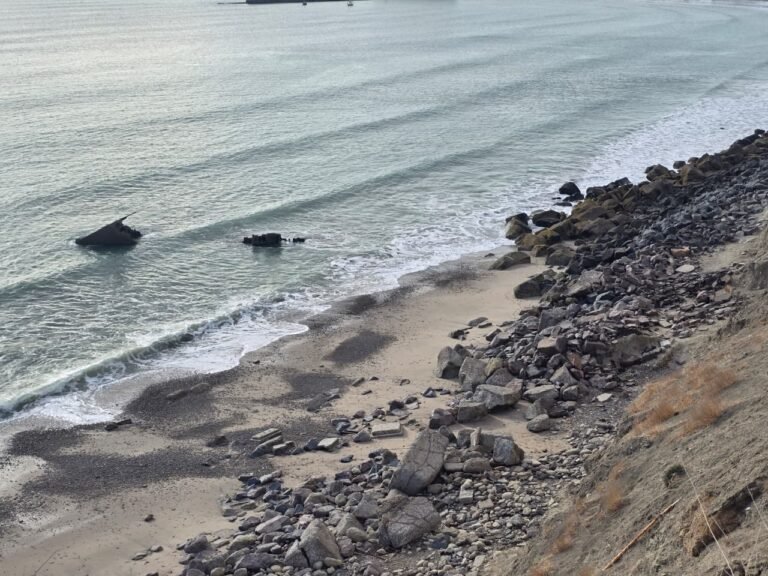 Hallaron a una mujer muerta con signos de criminalidad sobre un acantilado del Cerro Chenque