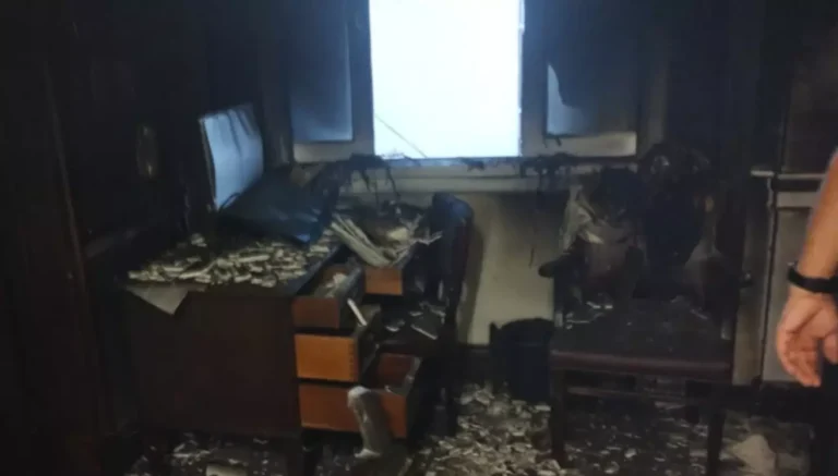 Alarma en el Congreso: se incendió el despacho de una senadora chubutense