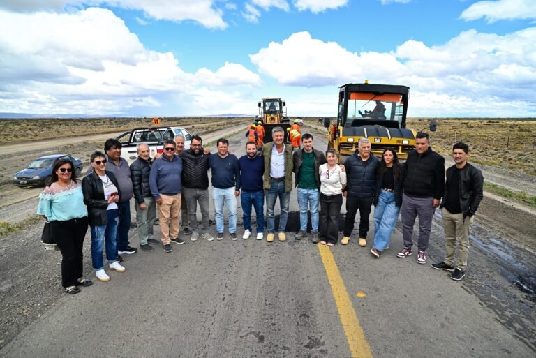 Comenzó la obra de la Ruta Nacional 40 “Los Tamariscos – Facundo” con fondos provinciales