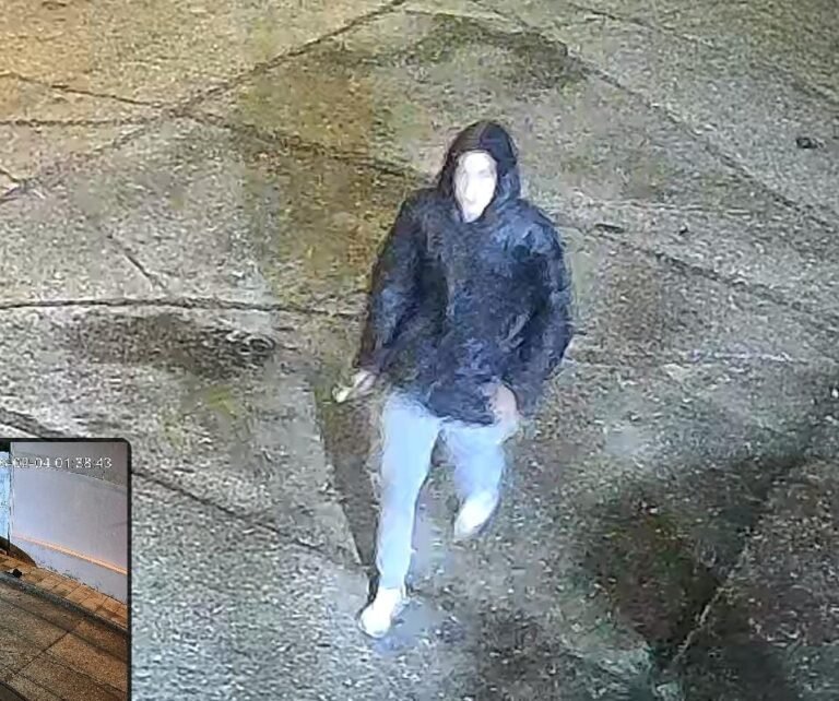 Inseguridad en LU4: un delincuente rompió una cámara de vigilancia recién instalada y huyó